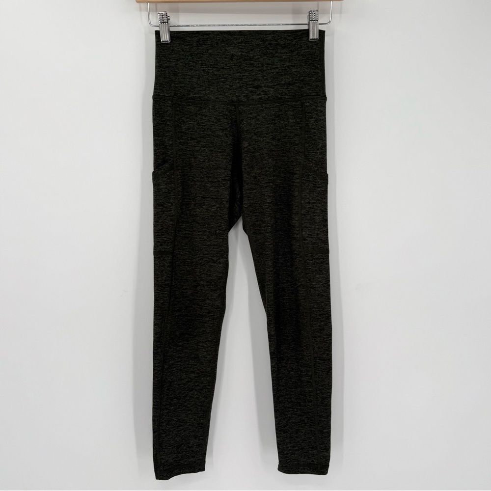 Offline By Aerie‎ The Hugger Hi-Rise Pocket Legging Women Small Short Green